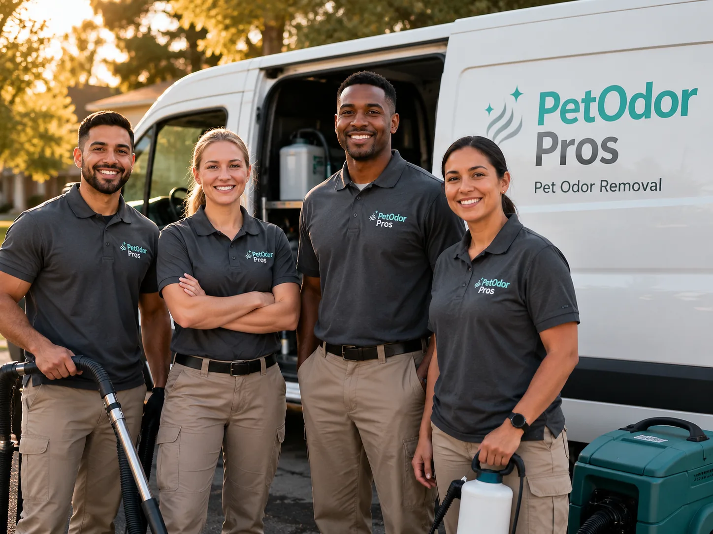 Pet Odor Removal team serving Mikana, WI